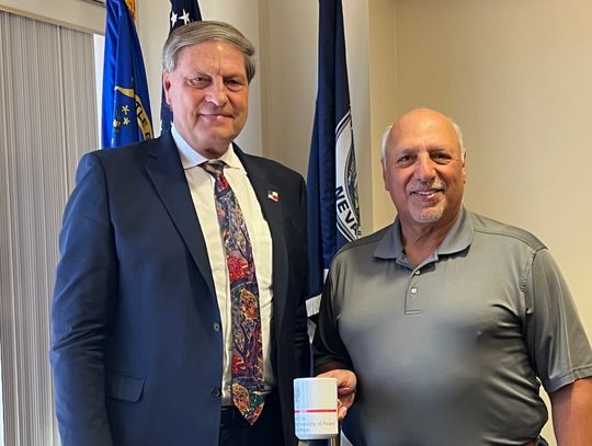 Consul meets with Nevada Lt. Governor Stavros Anthony